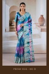 Prism Silk By Rajtex Modal Satin Ajrakh Print Saree Exporters In India
